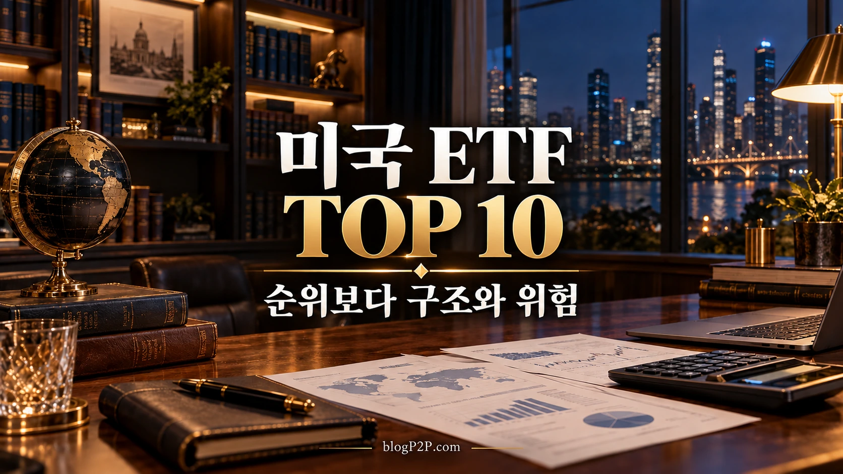 미국 ETF 10개의 투자 구조와 위험을 안내하는 금융 서재