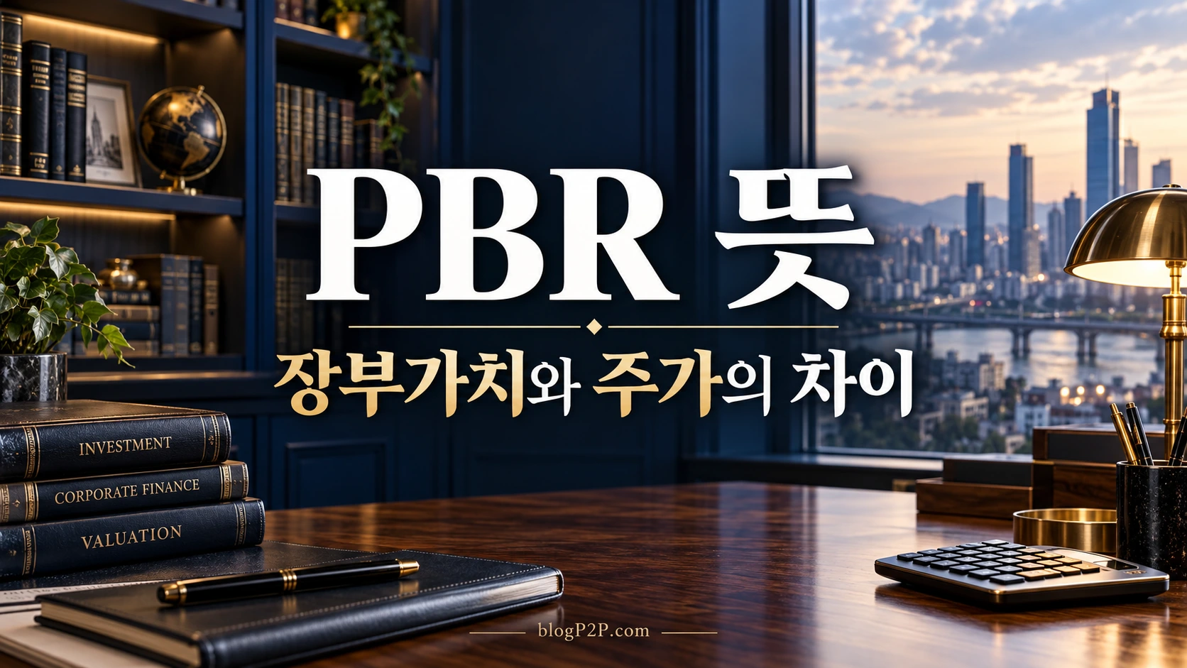 PBR 뜻과 장부가치 및 주가의 차이를 안내하는 금융 서재