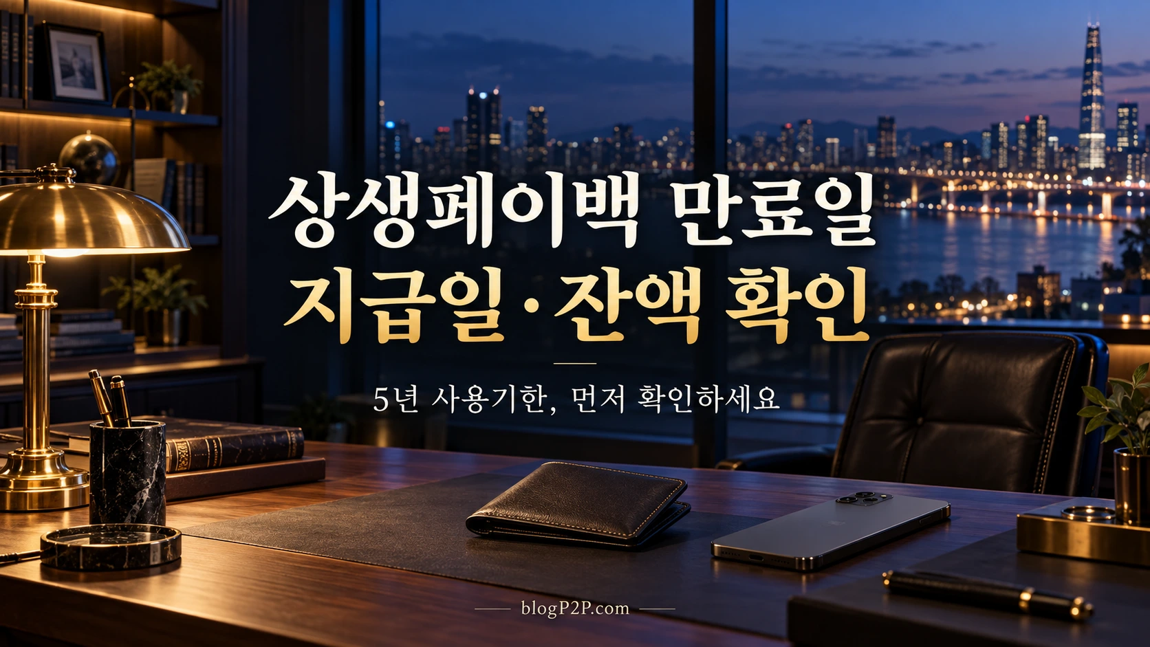 상생페이백 만료일과 지급일 잔액을 확인하는 금융 서재