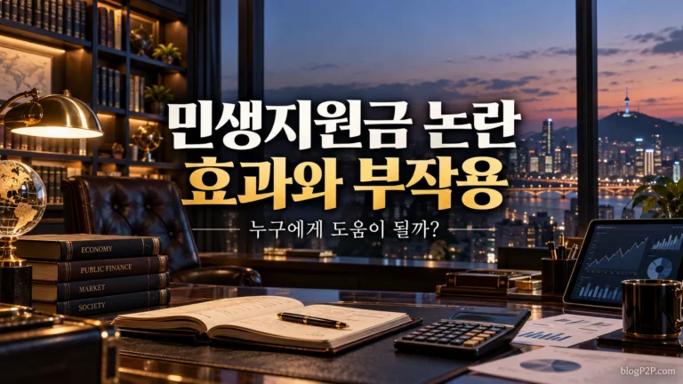 민생지원금 논란의 효과와 부작용을 안내하는 고급 금융 서재