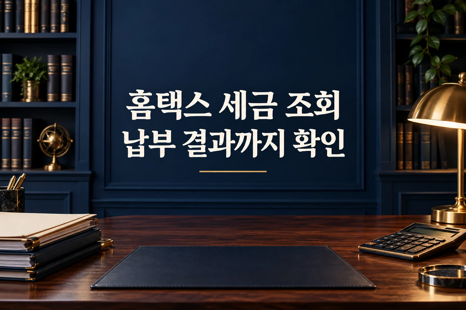 홈택스 납부할 세금 조회와 납부 내역 대조 안내