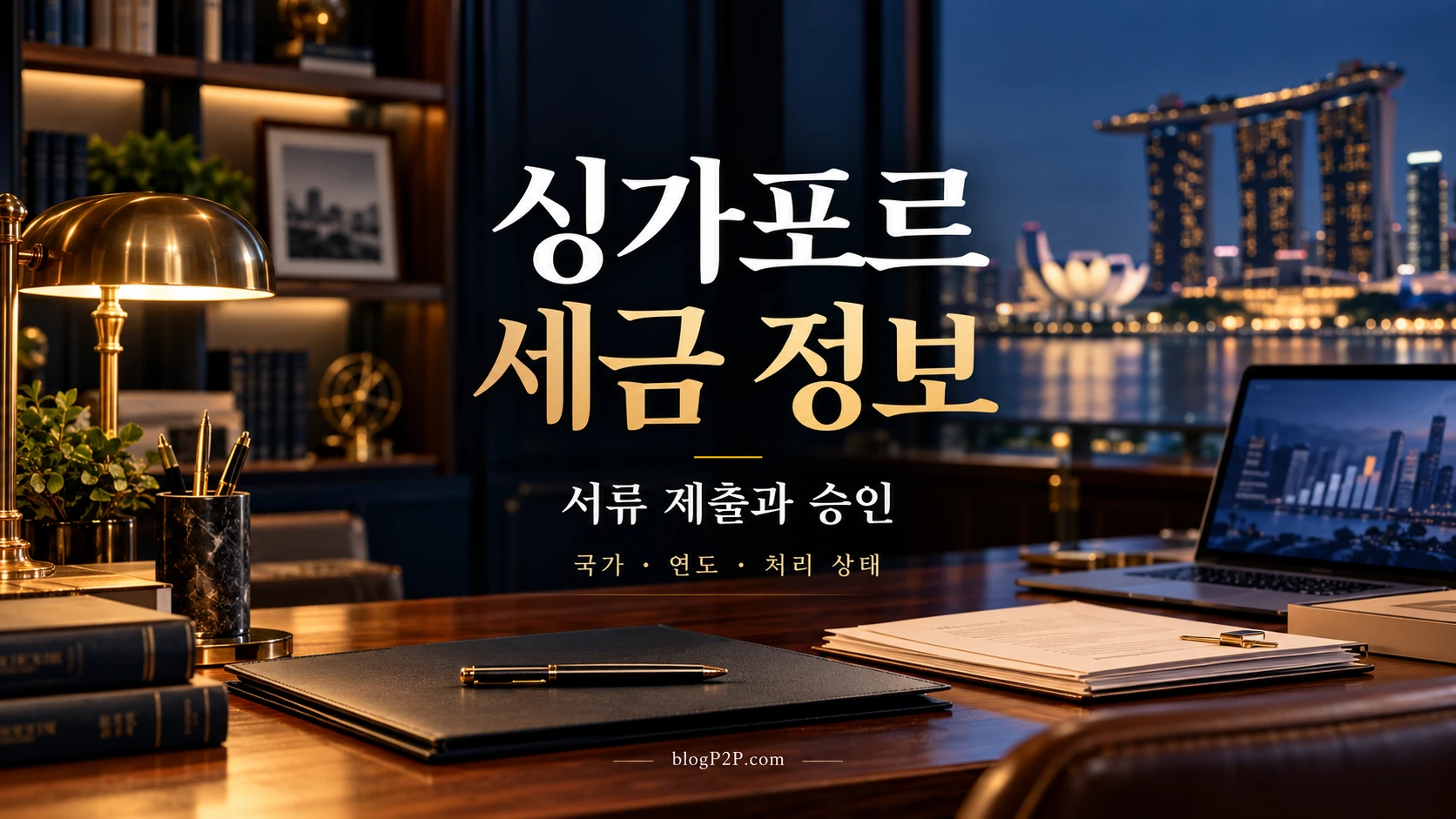 싱가포르 세금 정보: 서류 제출과 승인, 국가·연도·처리 상태