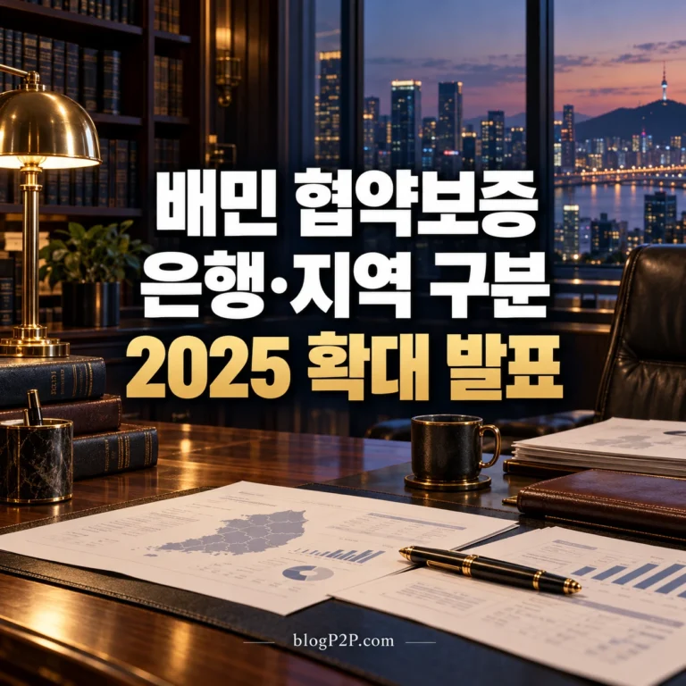 배민 협약보증 은행·지역 구분과 2025 확대 발표