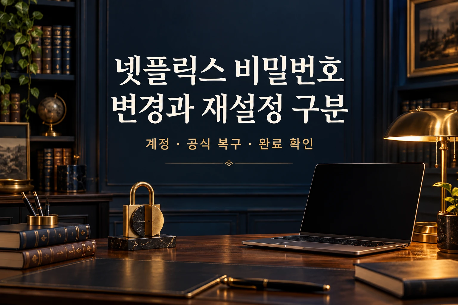 넷플릭스 비밀번호 변경 재설정 방법