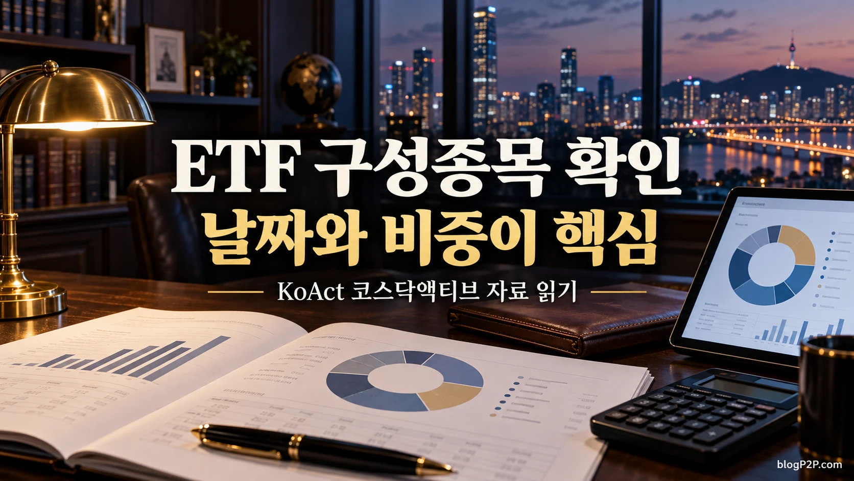 ETF 구성종목의 날짜와 비중을 확인하는 금융 서재
