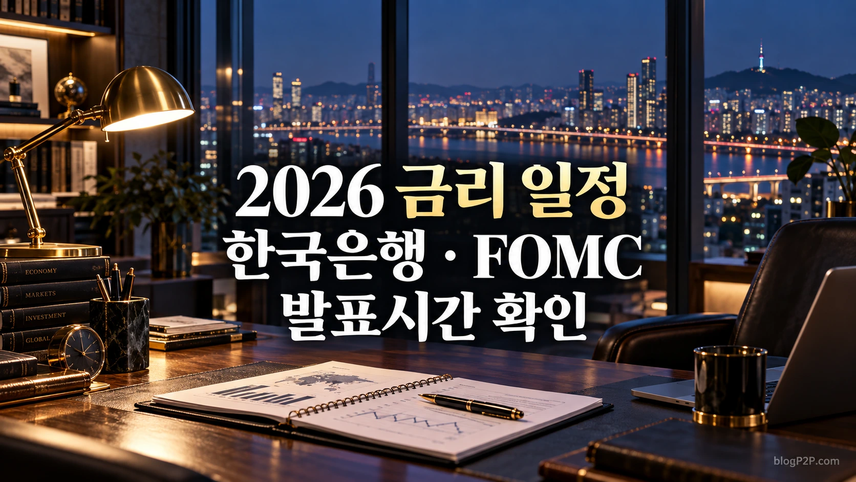 2026년 금리 일정과 한국 발표시간 확인