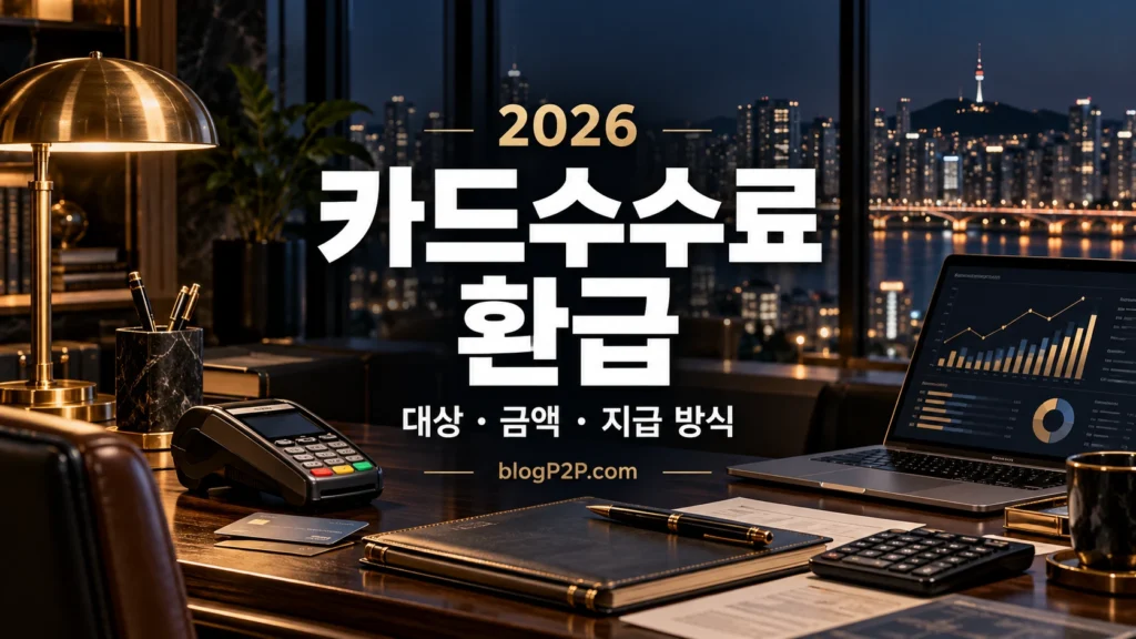 소상공인 카드수수료 환급 대상과 조건은? 금액 지급 방식 정리