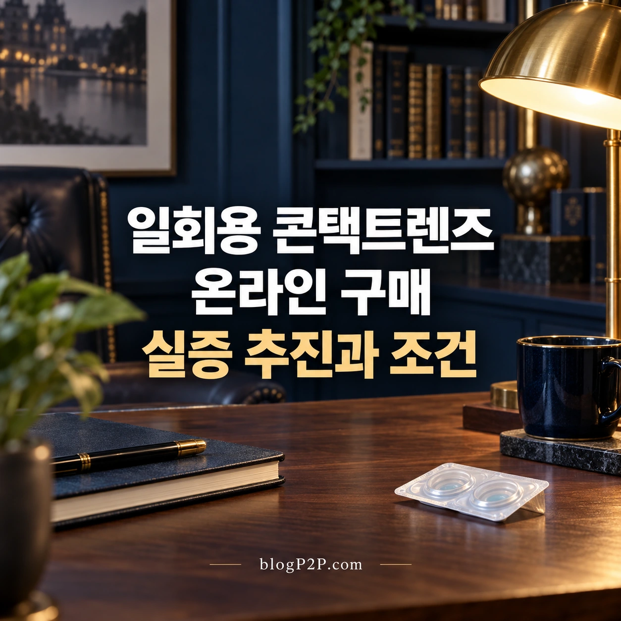 일회용 콘택트렌즈 온라인 구매 실증 추진 안내