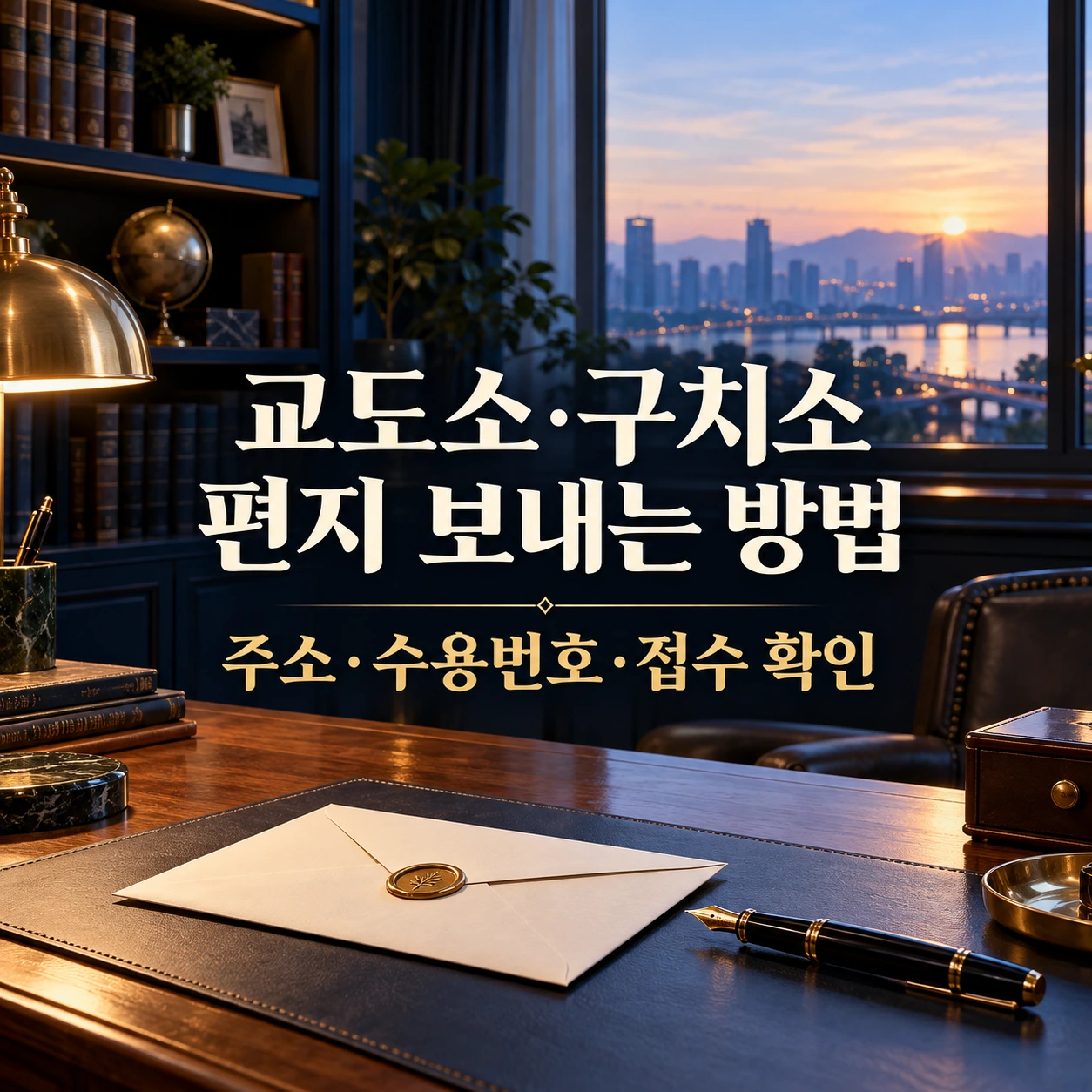 교도소·구치소 편지 보내는 방법과 주소·수용번호·접수 확인을 안내하는 금융 서재