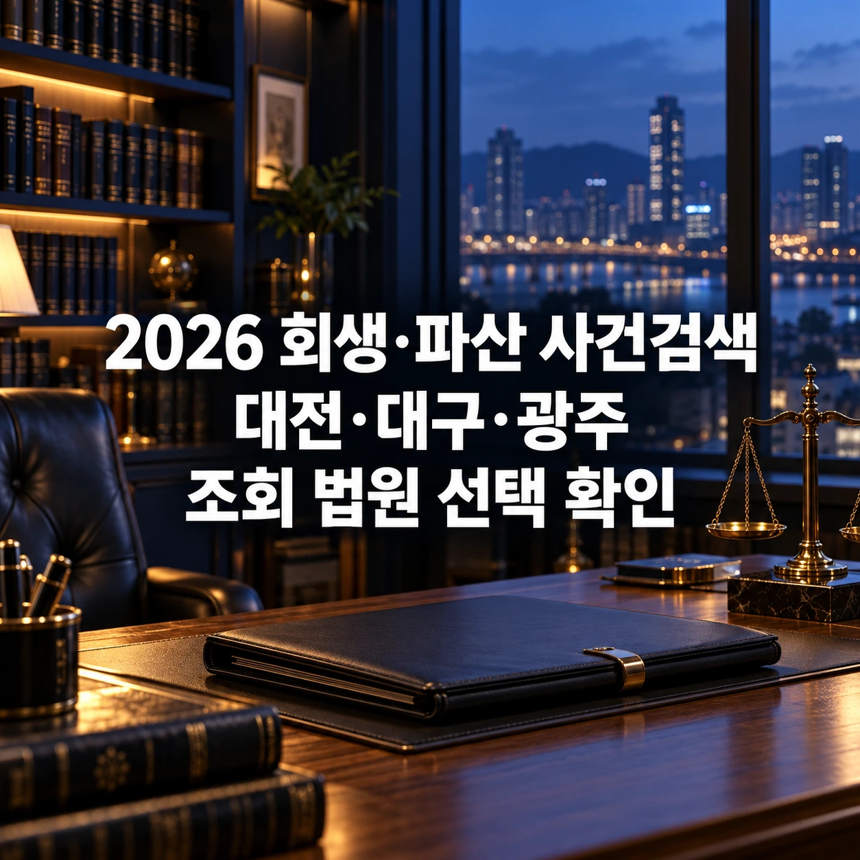 2026 회생 파산 사건검색 대전 대구 광주 조회 법원 선택 확인