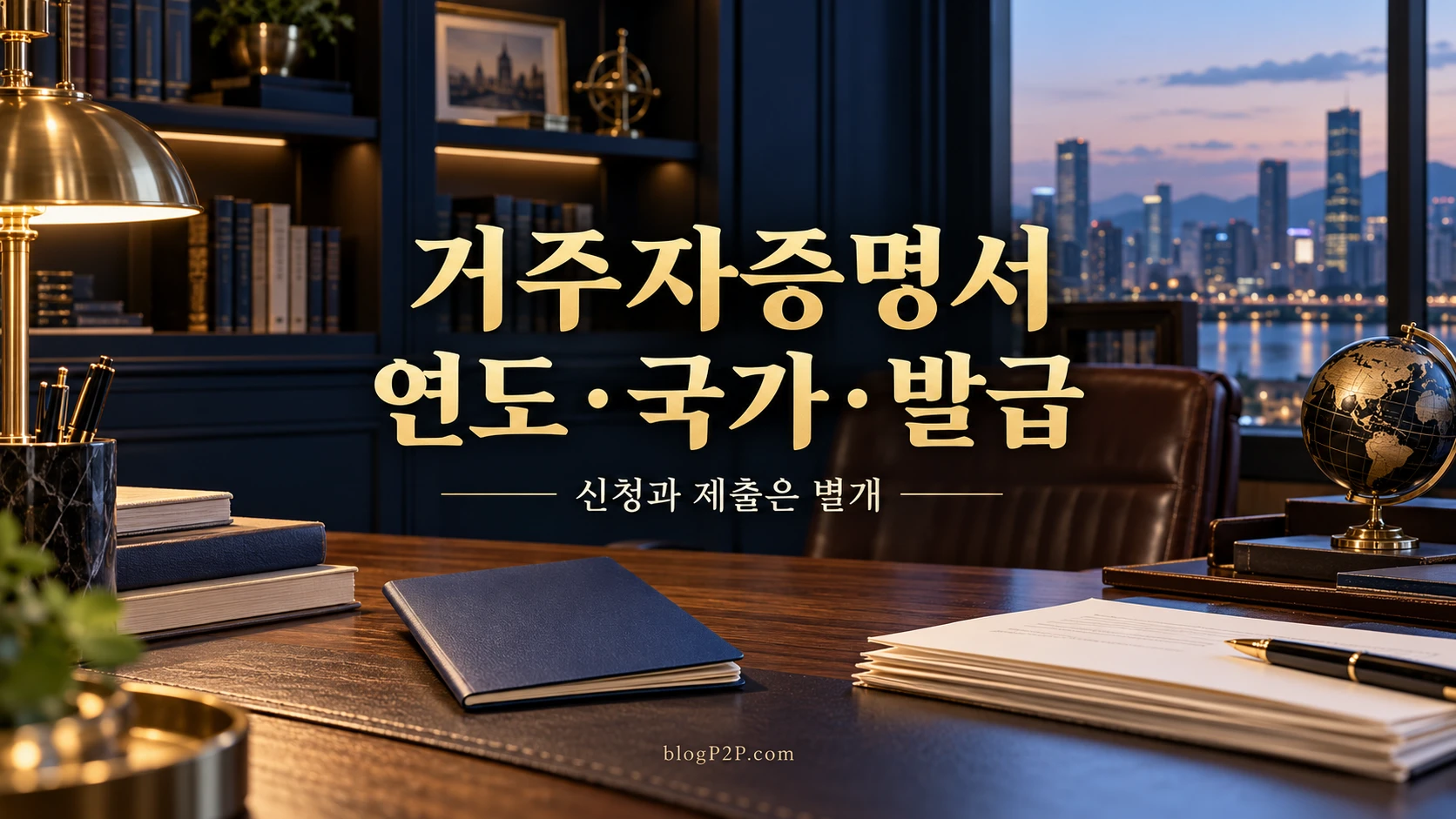 거주자증명서 연도·국가·발급 안내
