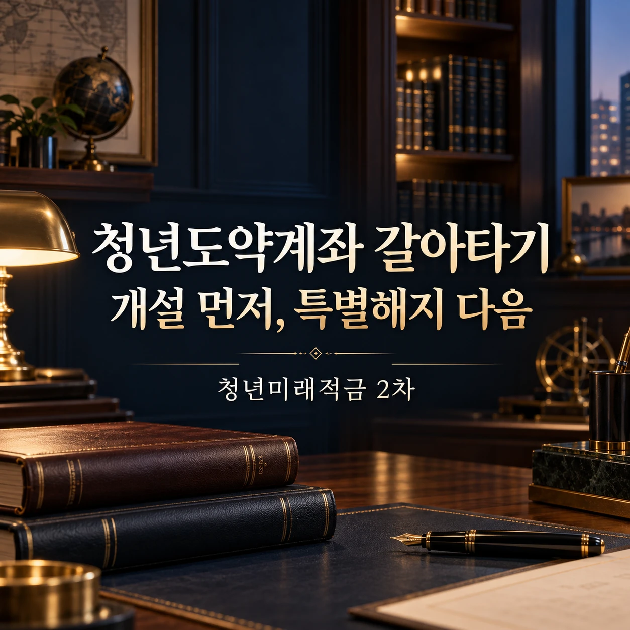 청년도약계좌 갈아타기의 미래적금 선개설과 특별중도해지 순서를 살펴보는 네이비 금융 서재